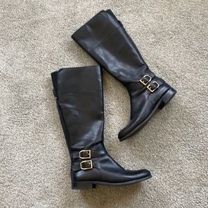 Black Franco Sarto boots